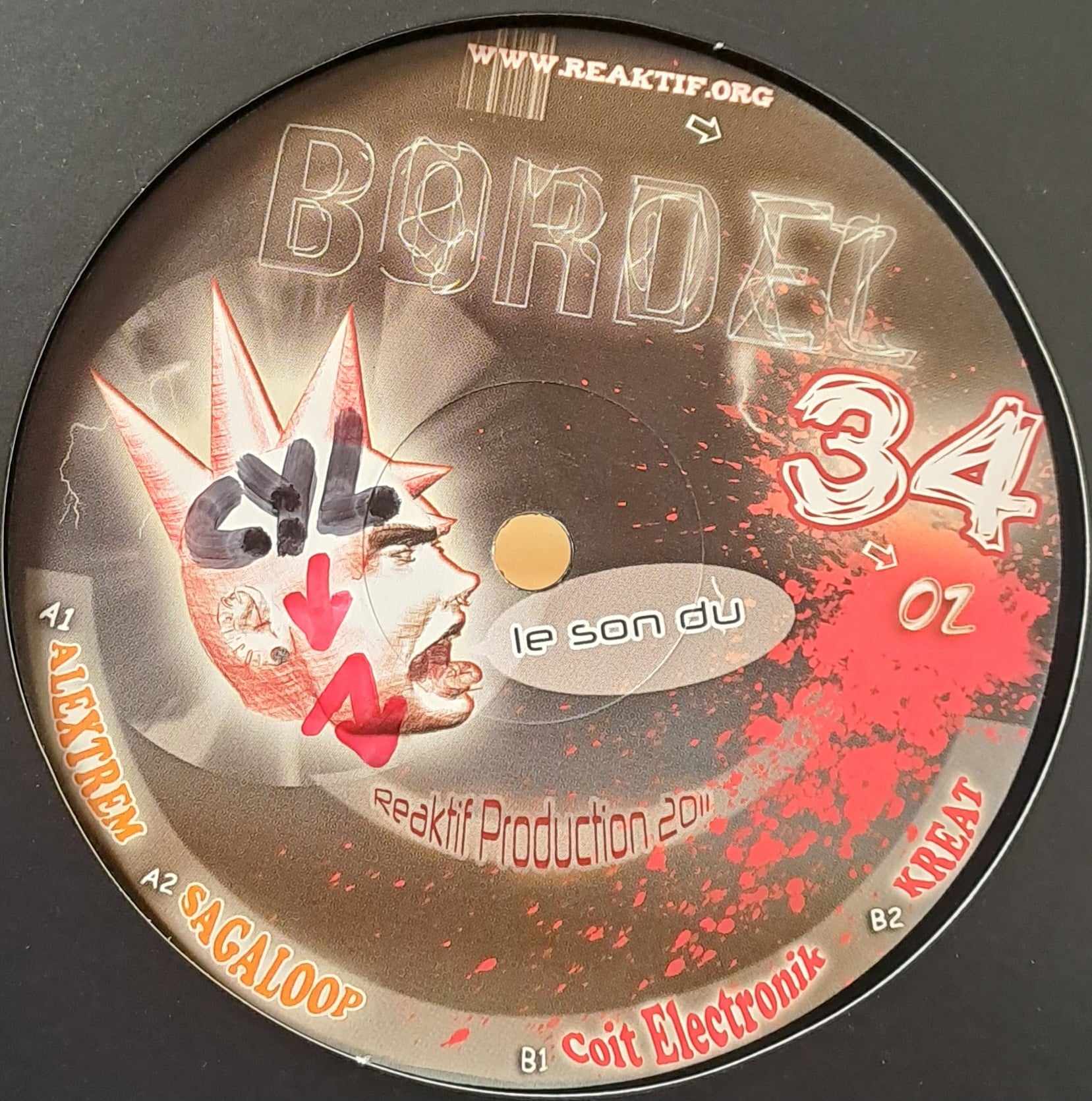 Bordel 34 02 - vinyle freetekno